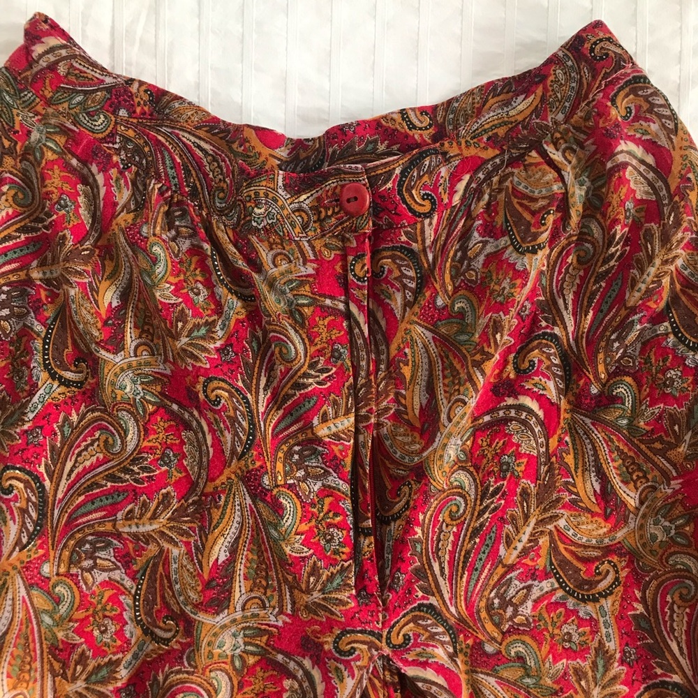 Vintage Paisley Culottes